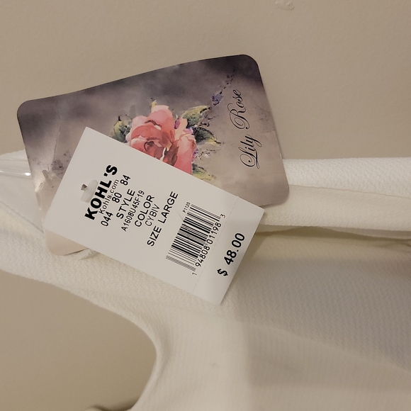 Spaghetti strap, high waisted shorts rompers in brown & white - Picture 2 of 3